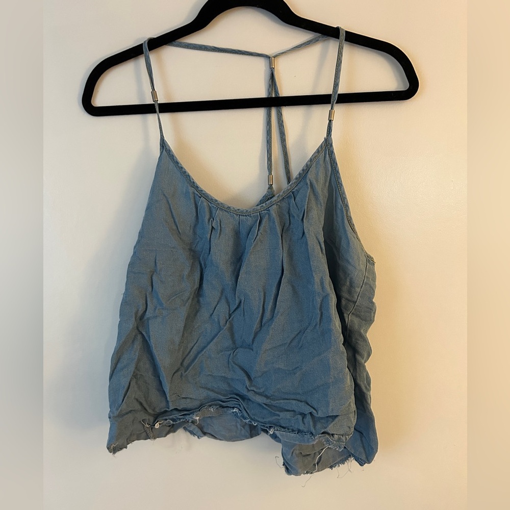 Denim colored tank